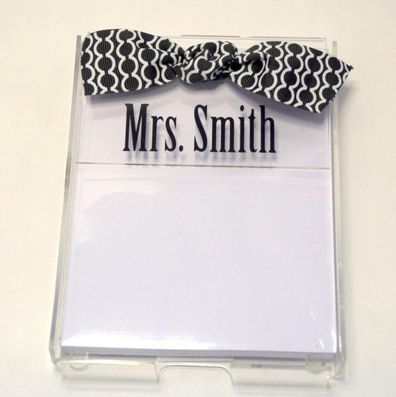 personalized note holder 