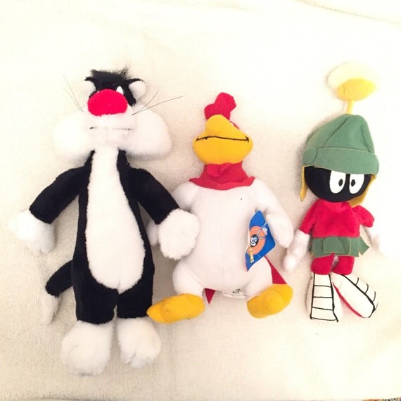 Lot Of Three Looney Tunes Plush Toys