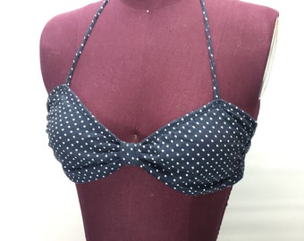 Bikini OndadeMar Miramar Imprimé Pois Et Rayures - Top Triangle, Bas Hipster Taille XS, Neuf Avec étiquettes