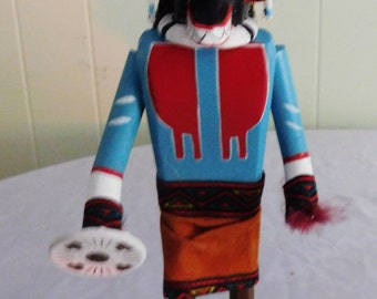 Indian Kachina Doll Wood Figurine