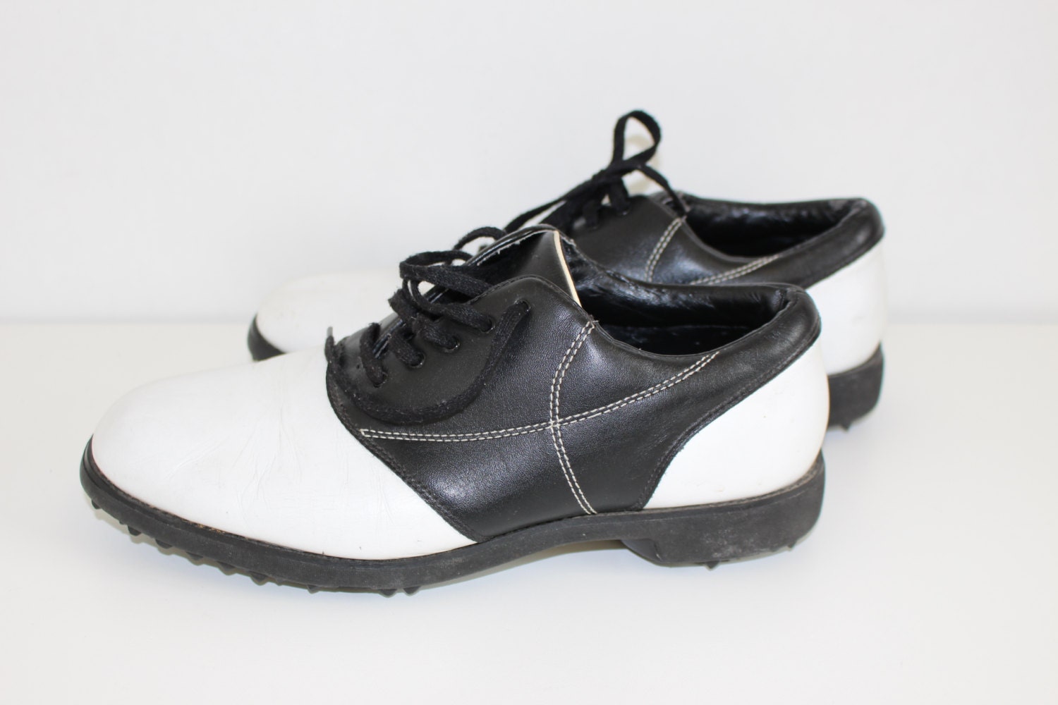Golf Shoes Etonic DriLite 400 Golf Shoes Lace up Black White