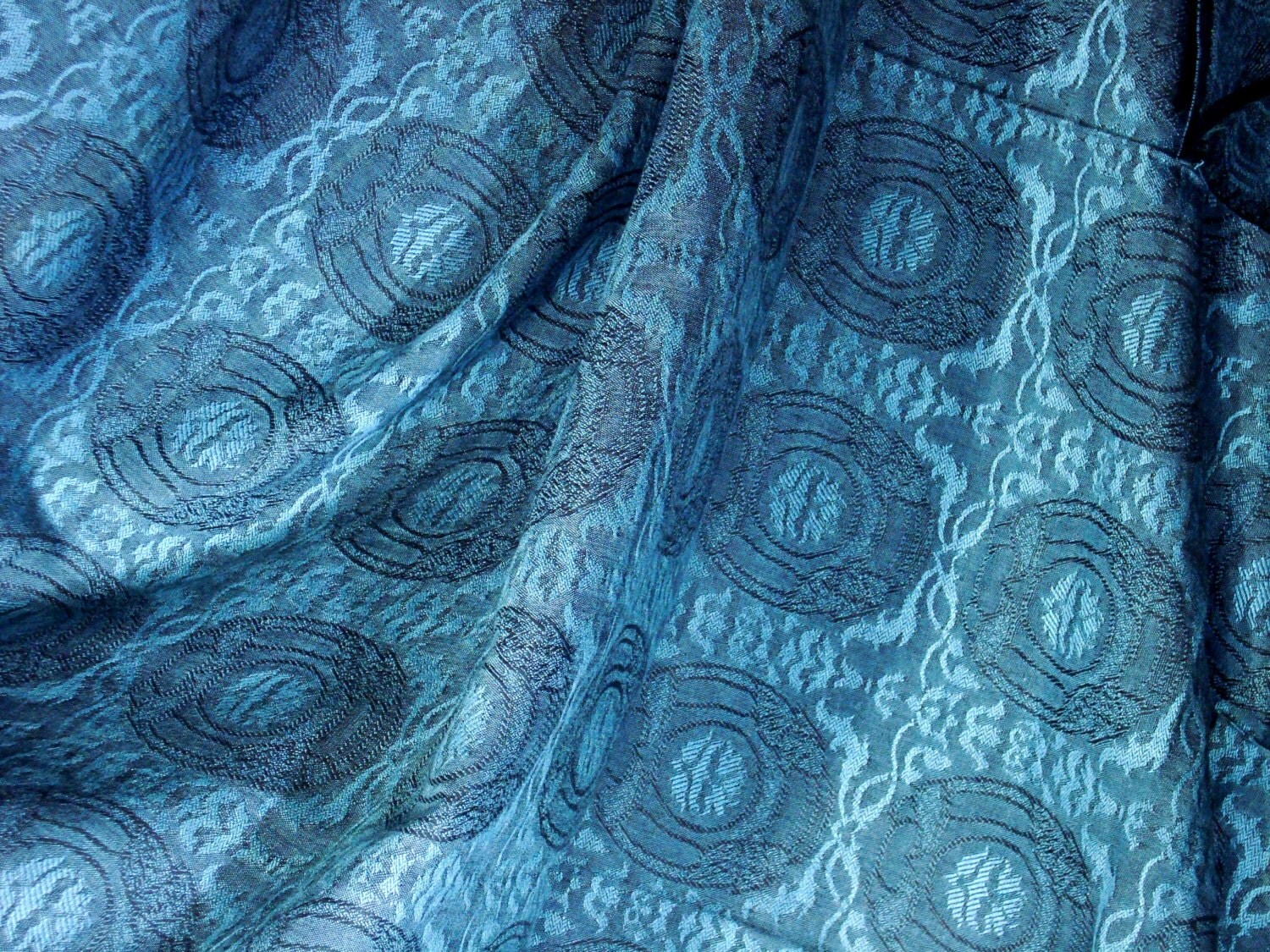 Jacquard No.2Cotton Woven Yarn DyedBlue supply