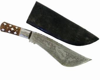 Afghan Gurkha kukri Knife Straigh Blade Islamic Short sword Dagger choora dagger Pesh kabze kukri No: MS/8