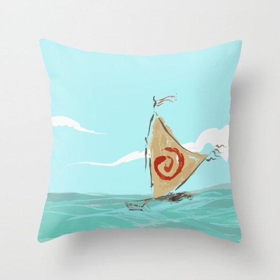 Moana Voyager Boat Pillow Sham