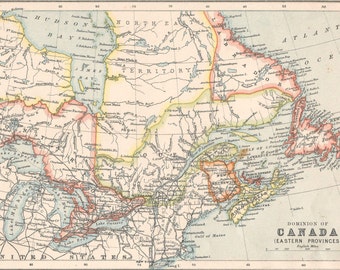 1800s map ontario | Etsy