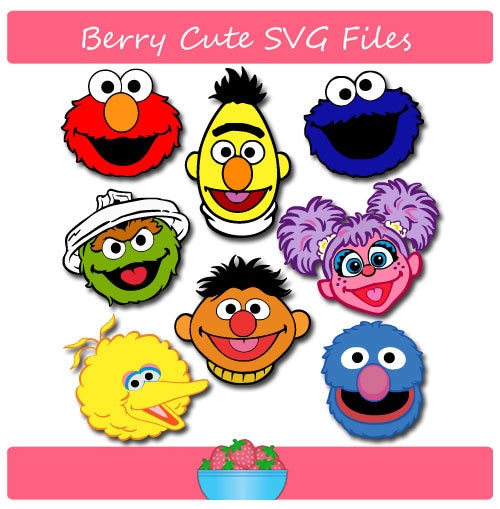 Sesame Street Set Svg File