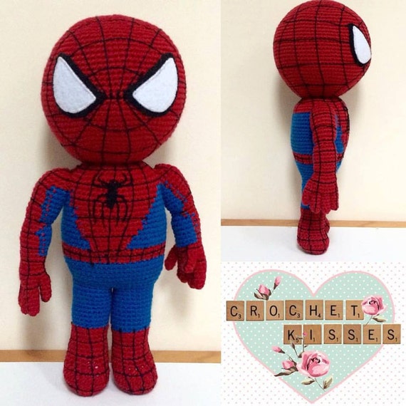 Crochet Spiderman Doll