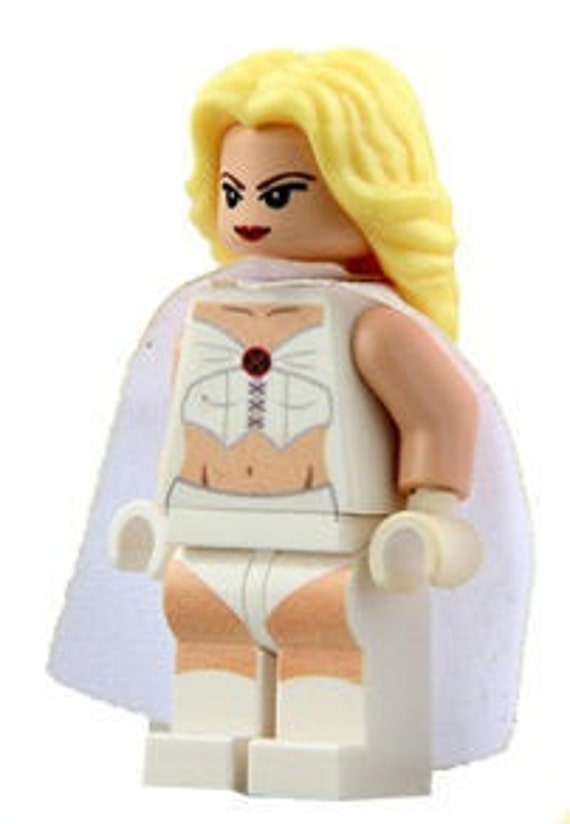 Emma Frost The White Queen Custom Minifigure 100 Lego