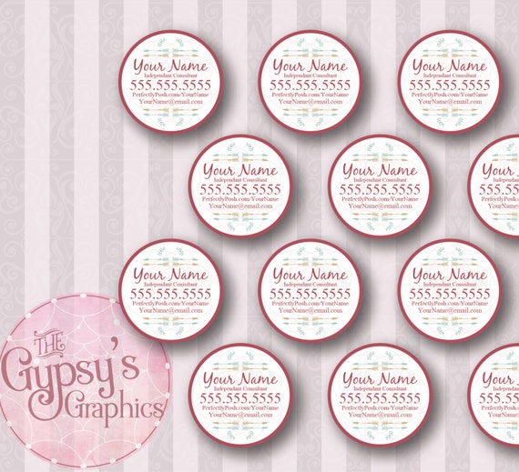 Perfectly Posh Circular Labels Dream Catcher by TheGypsysGraphics