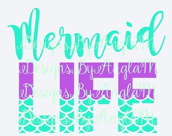 Free Free 194 Salt Life Mermaid Svg SVG PNG EPS DXF File