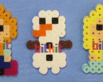 Custom DIY and Premade Fuse Bead Designs by BitKitUSA on Etsy