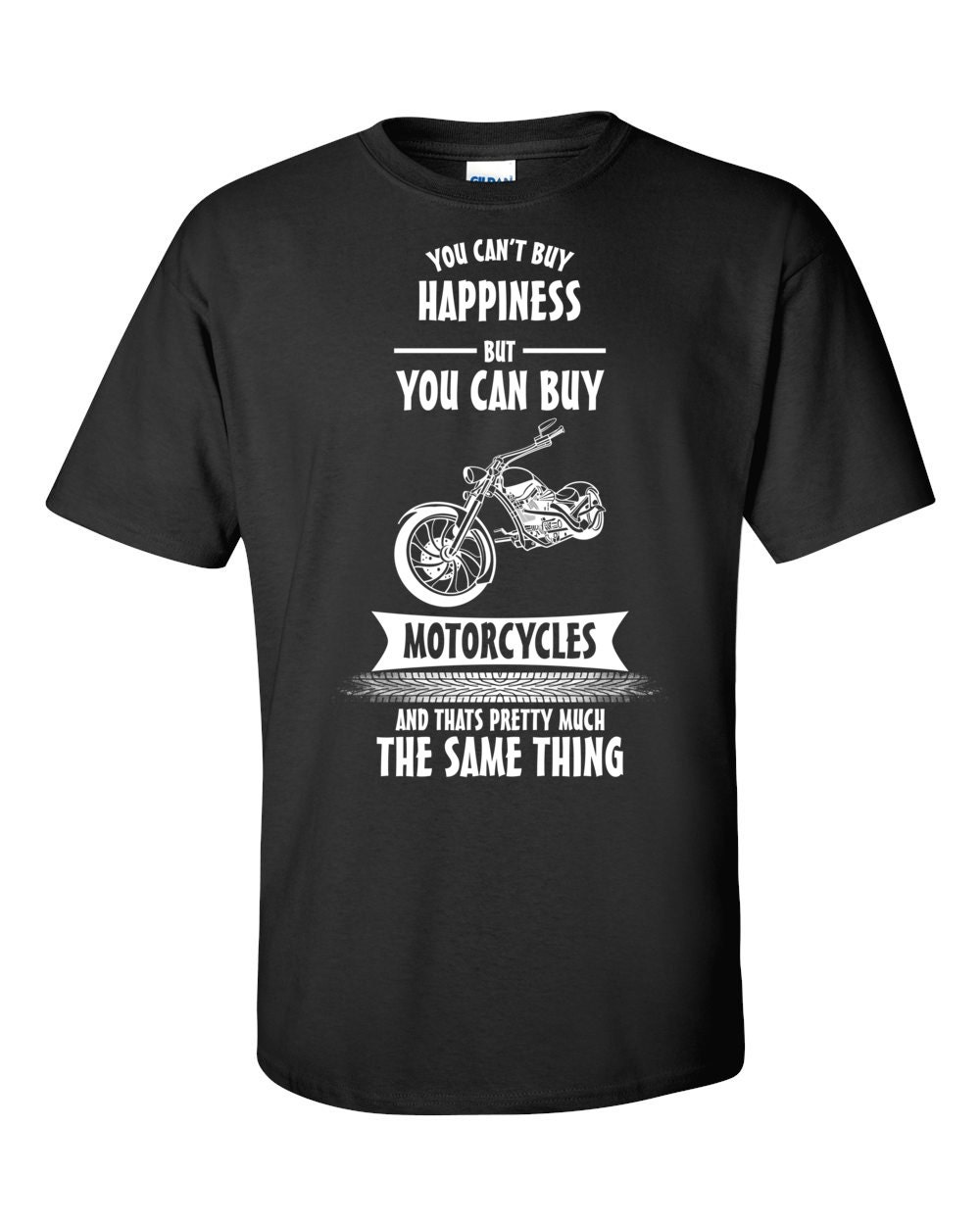 Funny T Shirt Novelty Design Motorcycle Gift You by TheFatSpanner