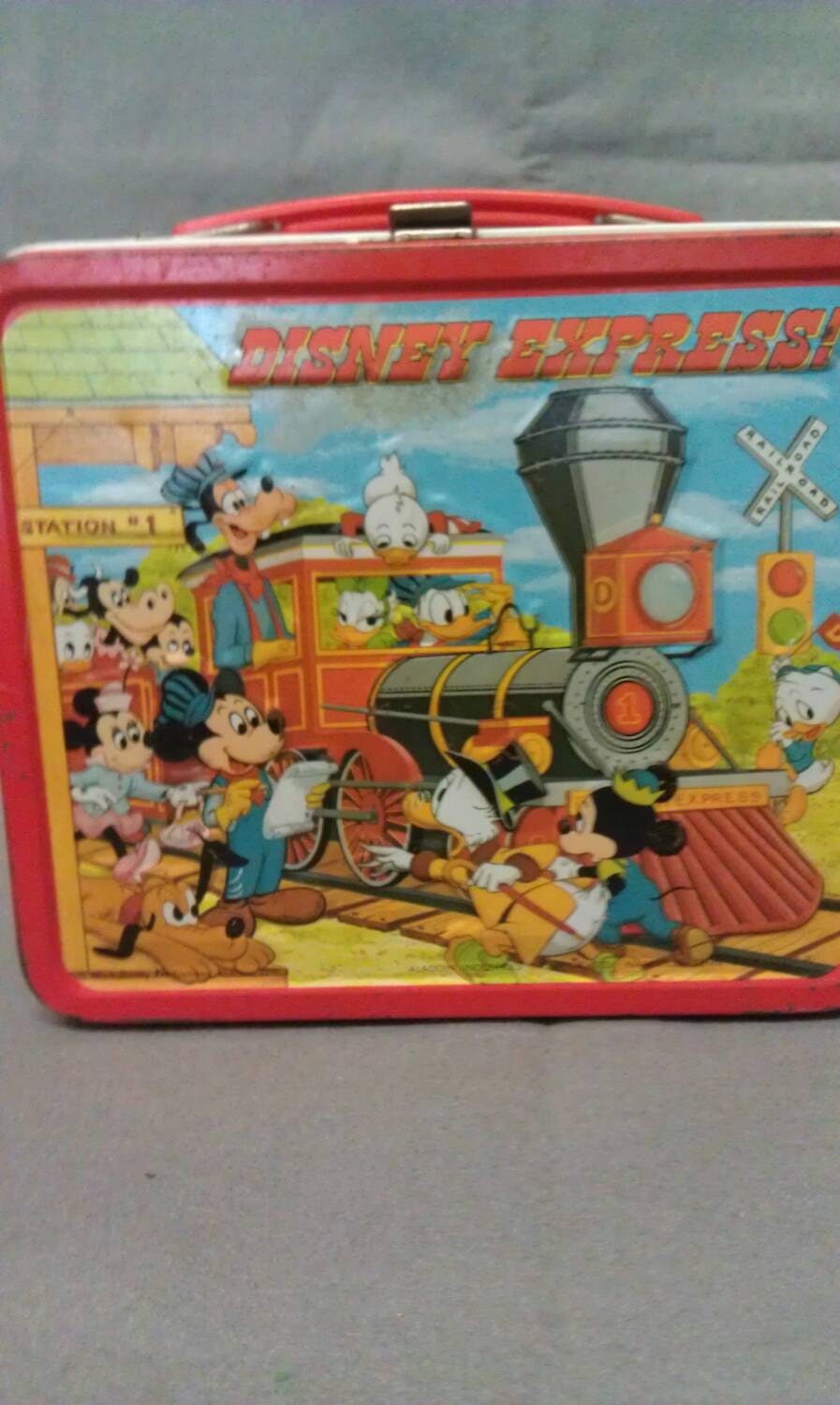 Disney Express Metal Lunch Box Aladdin
