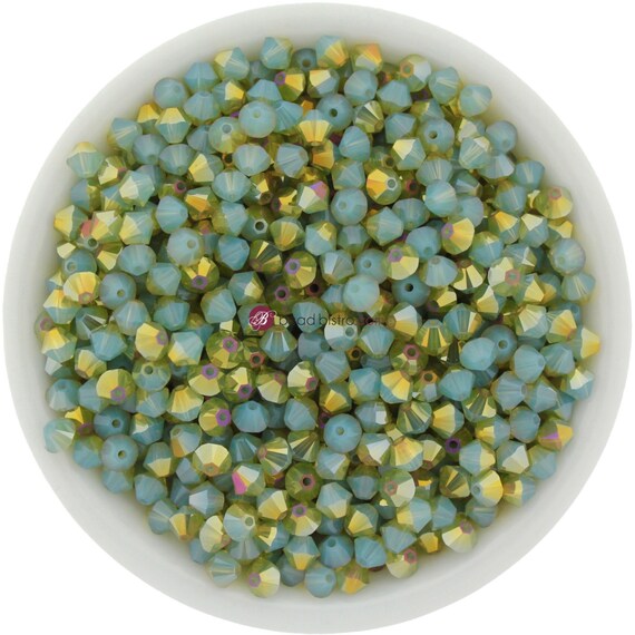 24 Pacific Opal Brandy 3mm Swarovski Crystal 5328 XILION