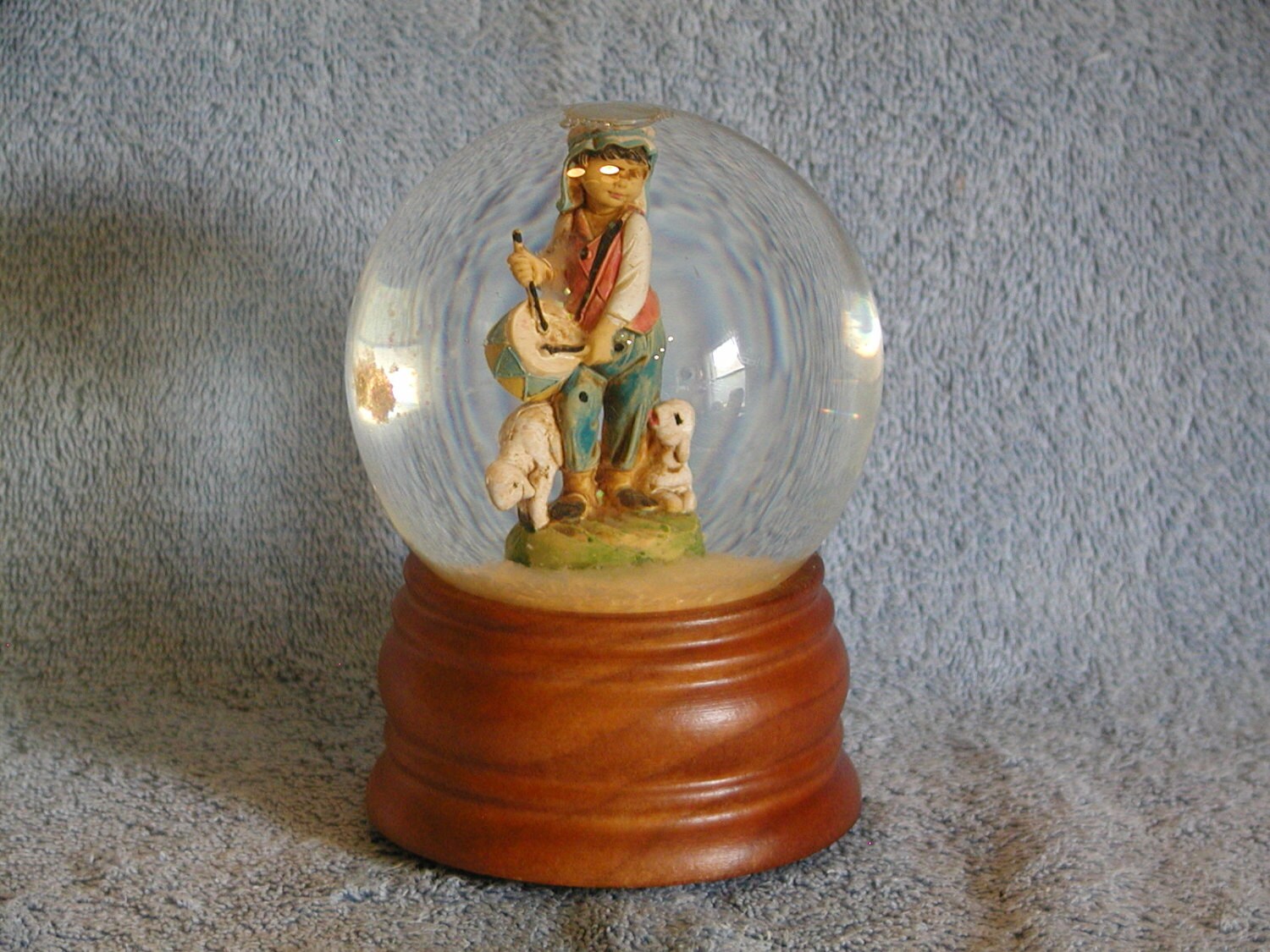 musical snow globe little drummer boy fontanini 1989 musical snow globe little drummer boy fontanini 1989