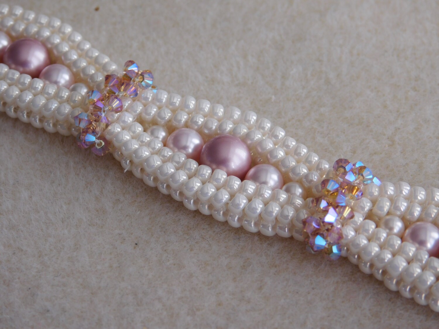 Beaded Bracelet Tutorial Pattern Instructions Jewelry