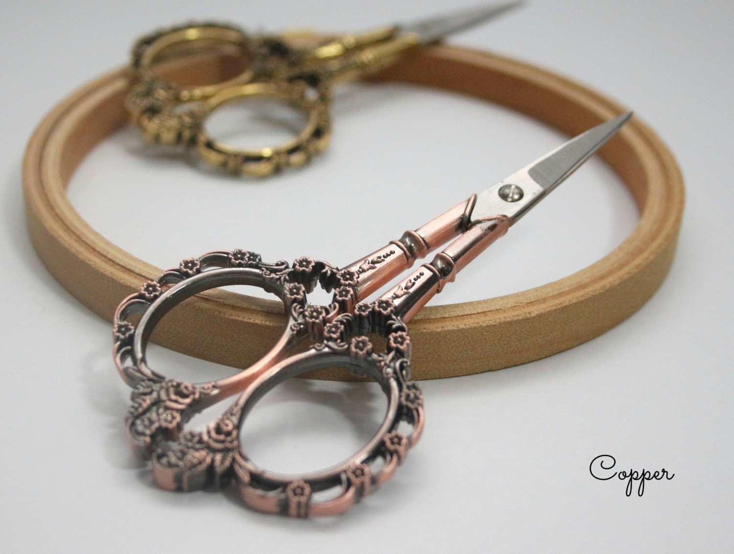 Vintage embroidery scissors