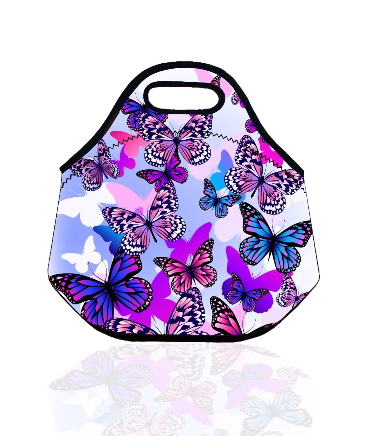 purple lunch bags for women