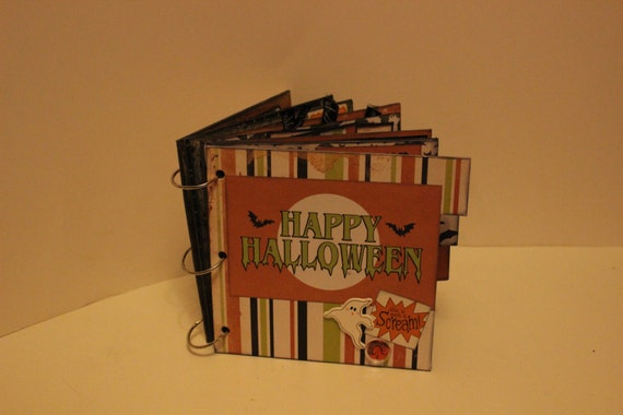 Halloween Scrapbook Mini Album