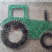 Tractor String Art Nursery Wall Art Tractor Art Nursery