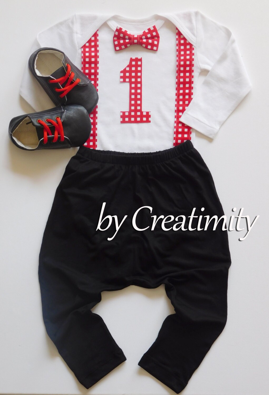 First birthday outfitbaby boy first by CreatimityCasual on Etsy