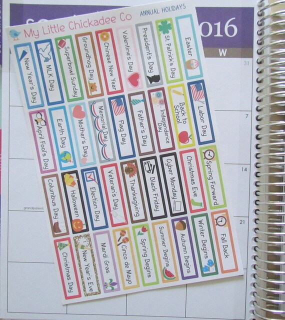 Monthly Calendar Labels Monthly Calendar Labels