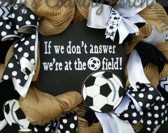 Soccer wreath