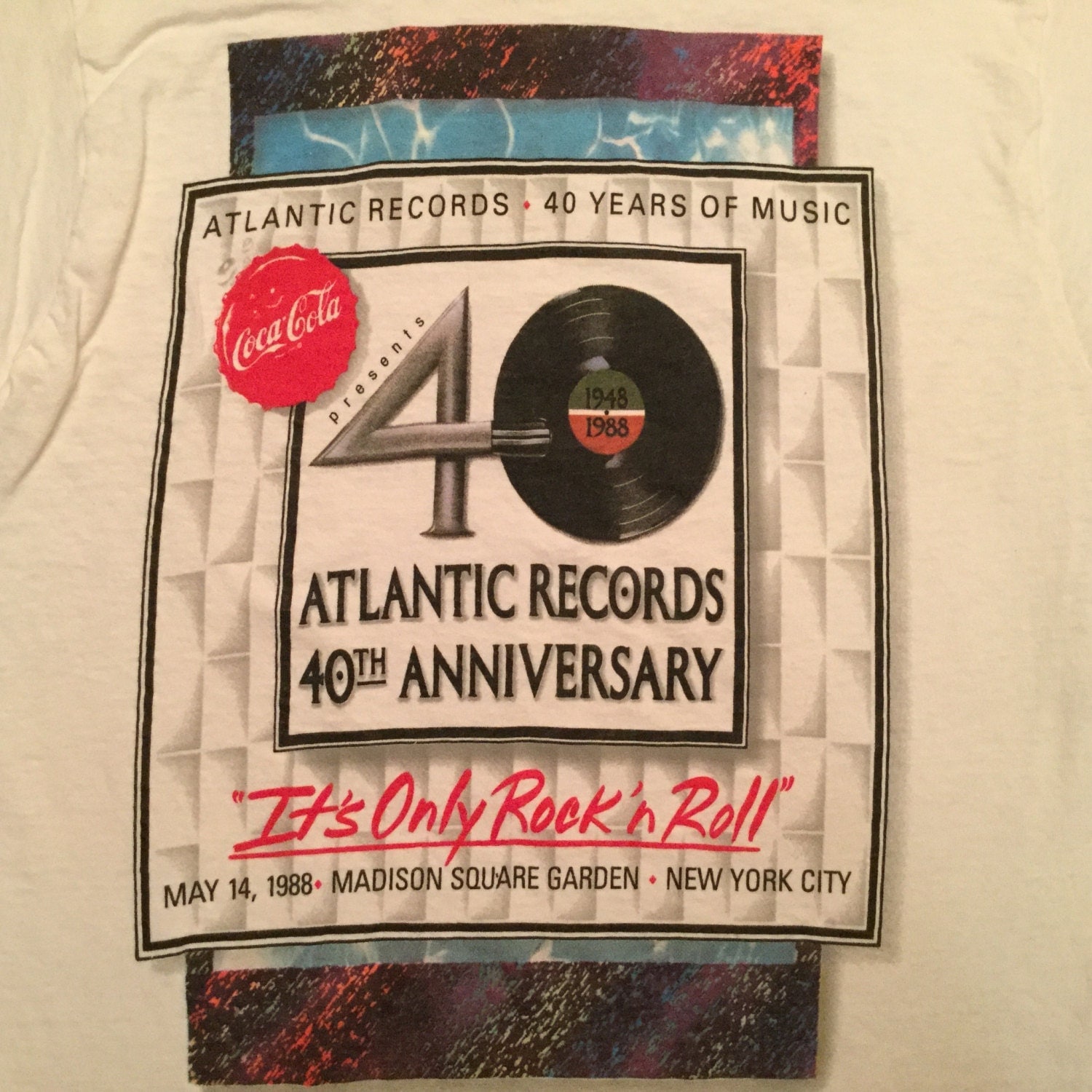 atlantic records shirt