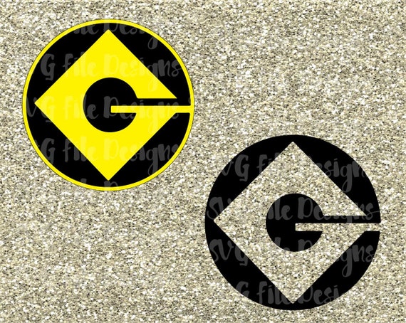 Minion Gru Logo / Insignia / Badge Costume Iron by SVGFileDesigns