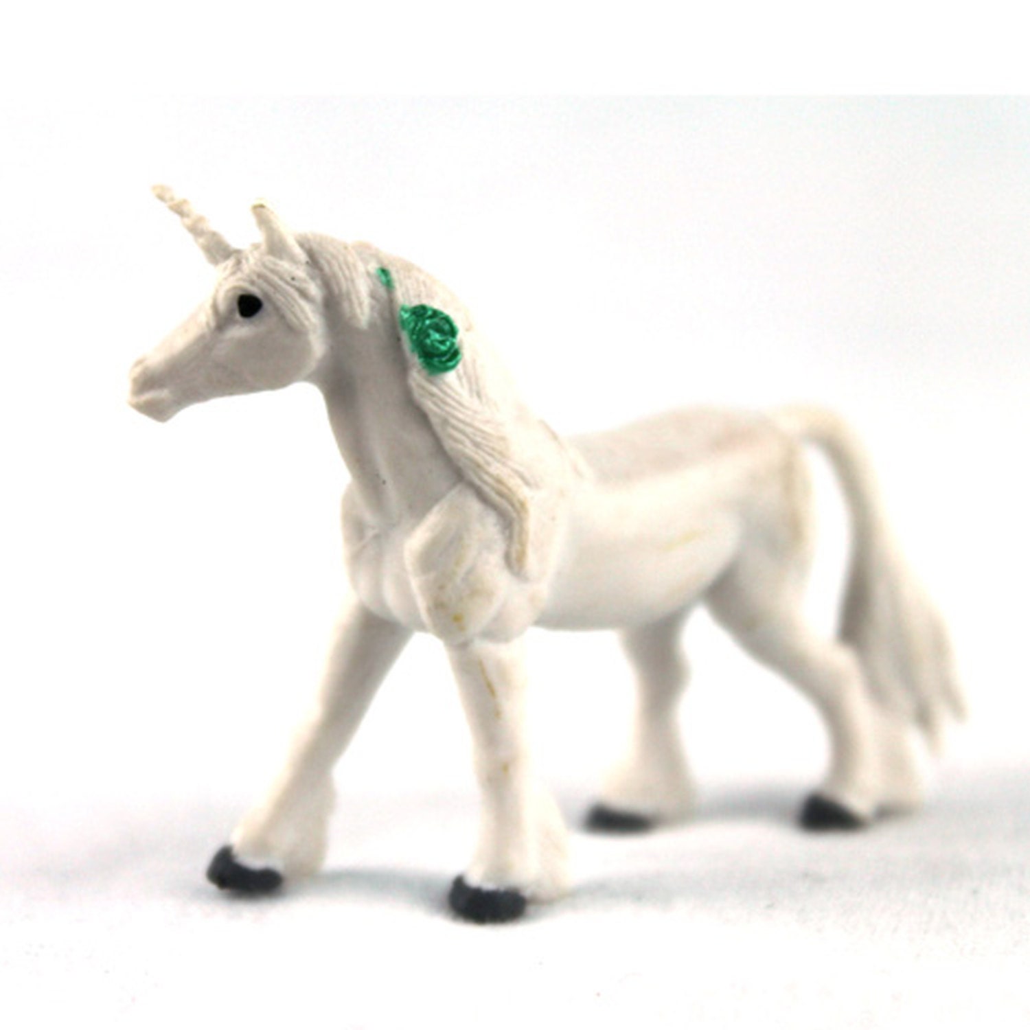 Miniature Unicorn Terrarium Figurine Tiny white horse Mini