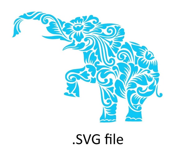 Free Free Elephant Svg Cut File 132 SVG PNG EPS DXF File