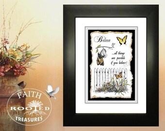 Faith Wall Decor believe wall decor | etsy Faith Wall Decor believe wall decor | etsy