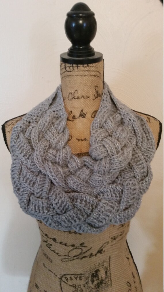 Double Layered Braided Cowl