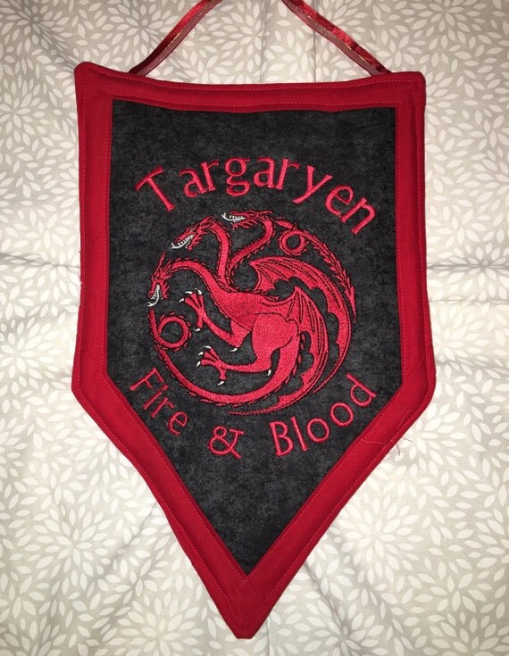 House Targaryen Flag Game of Thrones Game of Thrones House