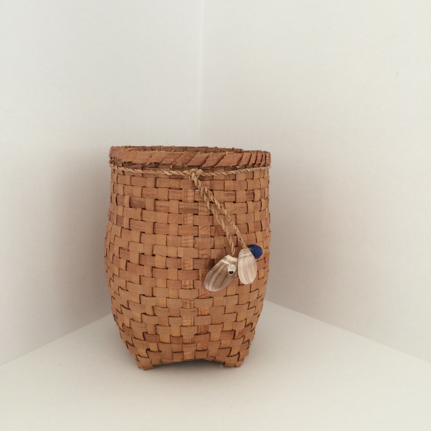 Cats Head Basket by RedCedarWomanStudio on Etsy