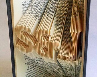 Personalized Gift - Bride & Groom - Boyfriend / Girlfriend - Custom Folded Book