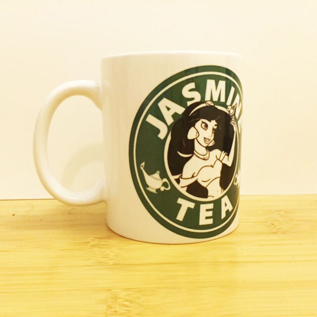 Jasmine Tea Coffee Mug 11 oz Disney Princess Starbucks
