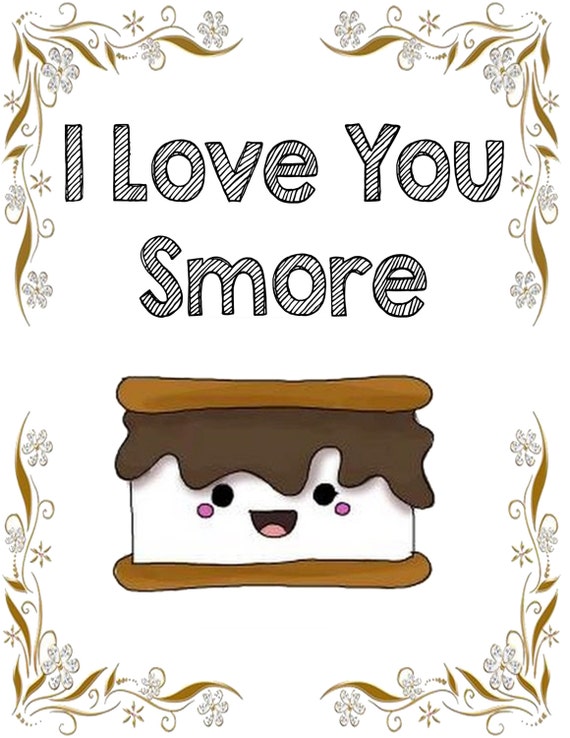 i love you smore plush