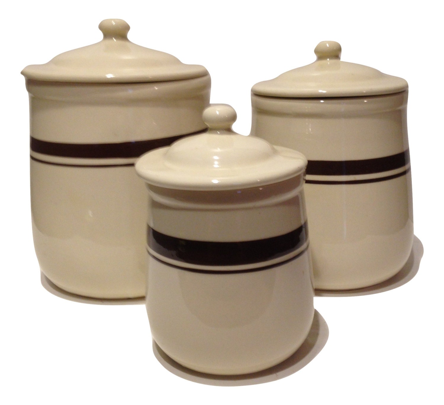 McCoy Canister Set McCoy Canisters Vintage McCoy Pottery