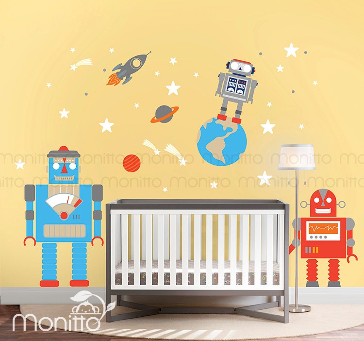 Space Wall Stickers For Kids Palesten Com
