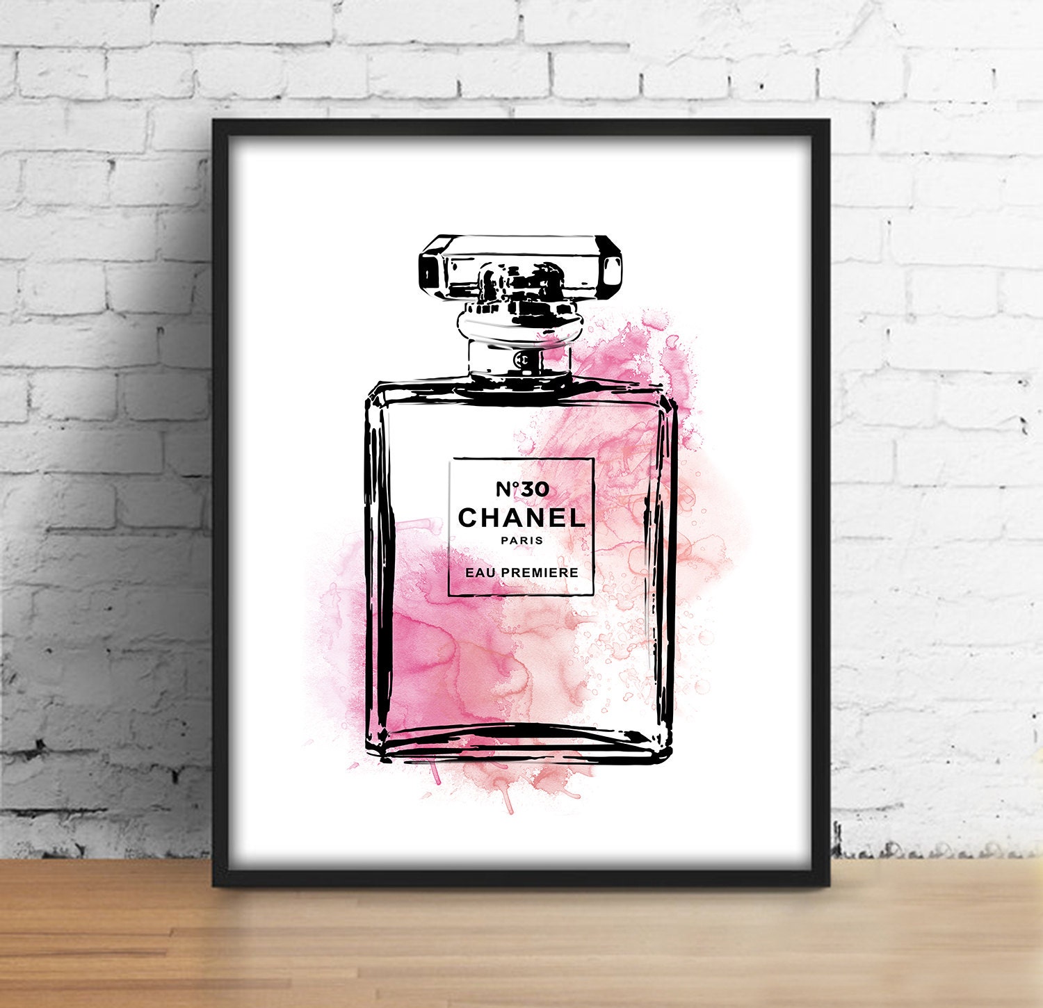 Coco Chanel bottle print Coco Chanel perfume 30 by BestBuyPrints