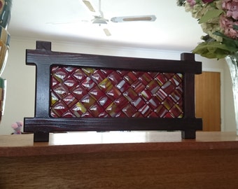 Fused Glass Wall Hanging