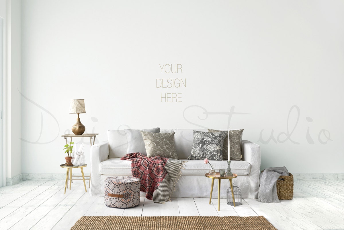 Download Styled stock Photography living room blank Wall Photography