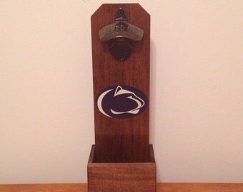 Wall Mounted Bottle Opener - Penn State Nittany Lions