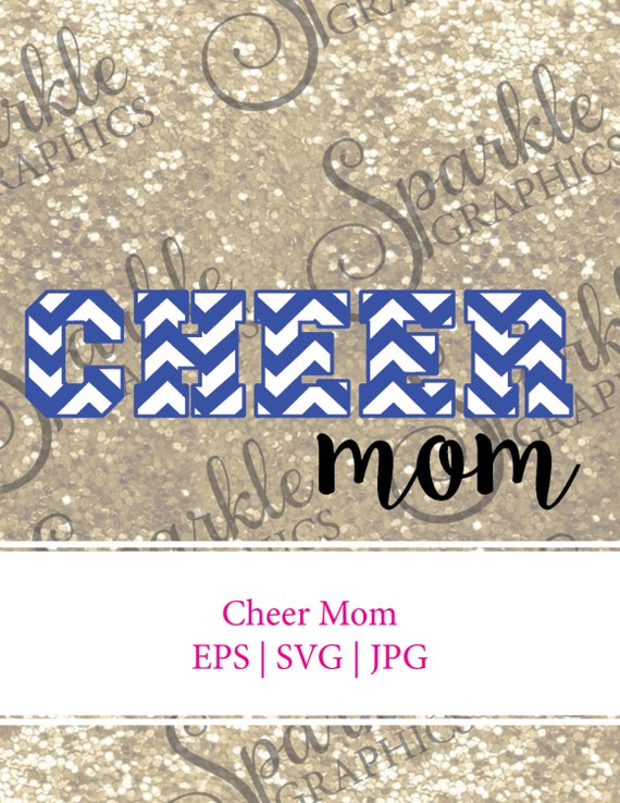 Download Cheer Mom SVG Cheerleading Cheer Mom Clipart by SparkleGraphics16