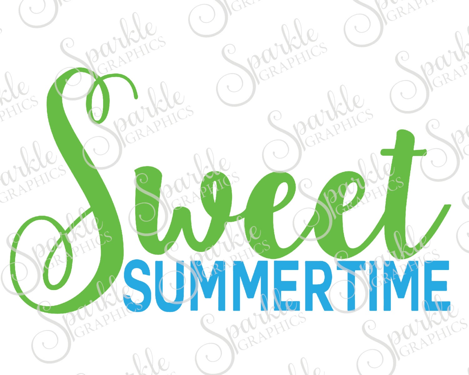 Download Sweet Summertime Cut File Summer SVG Summertime Beach Lake