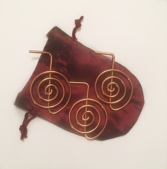 Cho Ku Rei Copper Reiki Symbols set of 3 by InfiniteEnergyWW