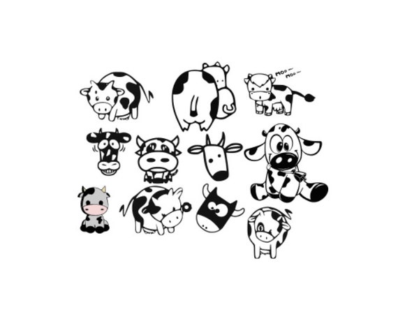 Download Cow theme svg cutting file for Cricut cutters by ...