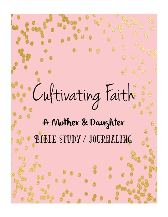 Mother &amp; Daughter Bible Study WITH Journaling KIT by EmbracedGrace