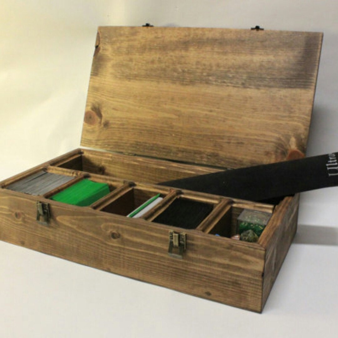 Sturdy Magic the Gathering Deck Box Trading Card Organizer